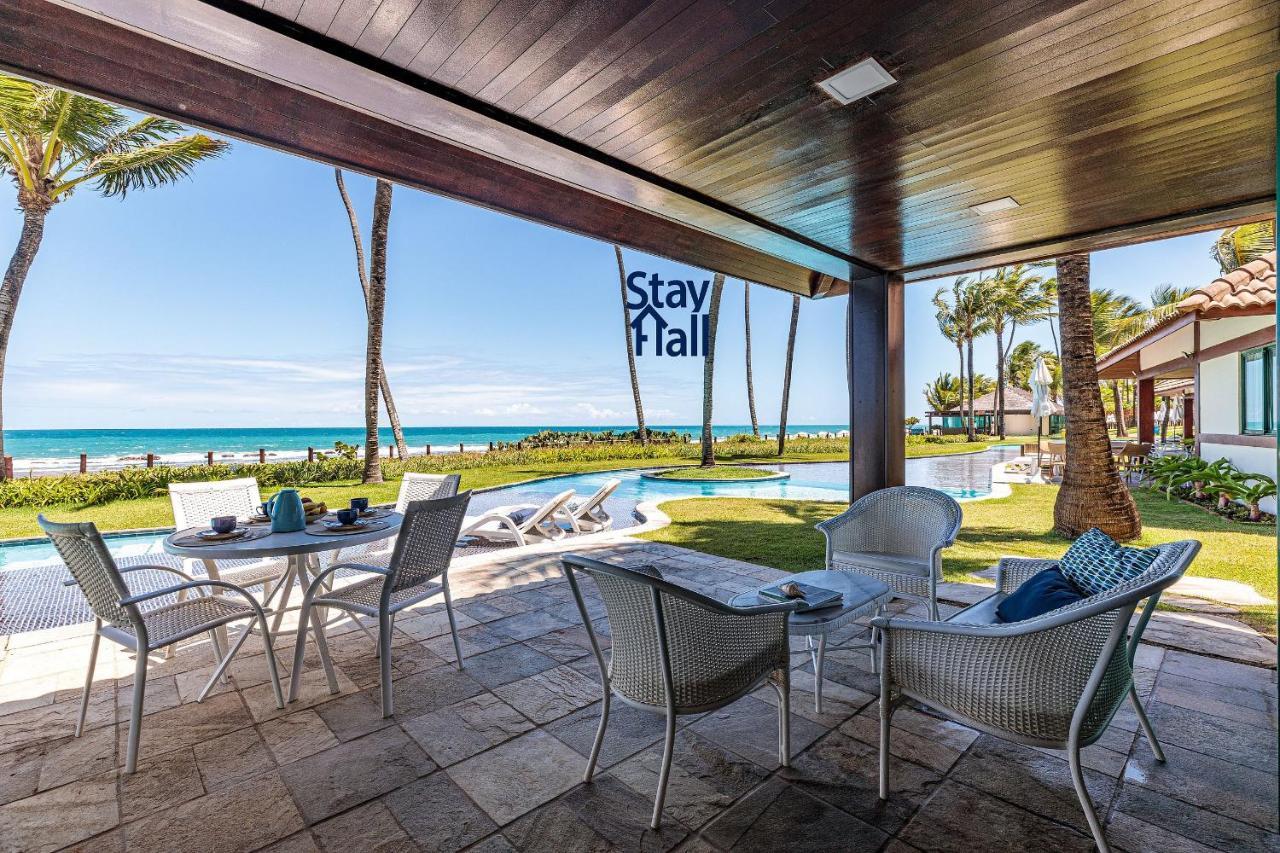 Bangalo 4Qts-Beira-Mar Com Cozinheira-Sh034 Villa Pôrto das Galinhas Eksteriør bilde