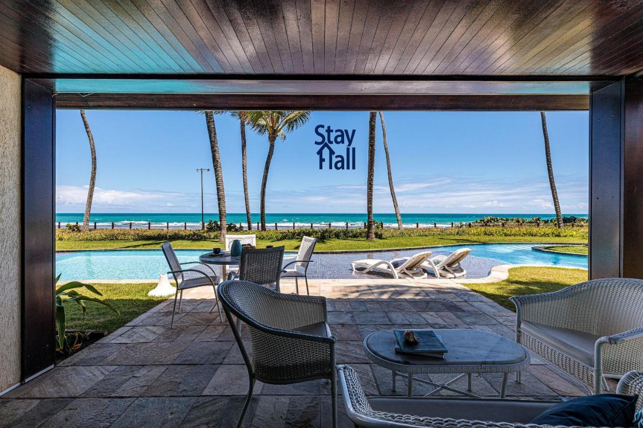 Bangalo 4Qts-Beira-Mar Com Cozinheira-Sh034 Villa Pôrto das Galinhas Eksteriør bilde