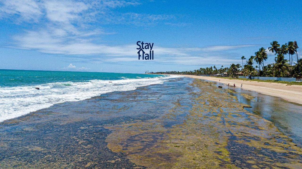 Bangalo 4Qts-Beira-Mar Com Cozinheira-Sh034 Villa Pôrto das Galinhas Eksteriør bilde