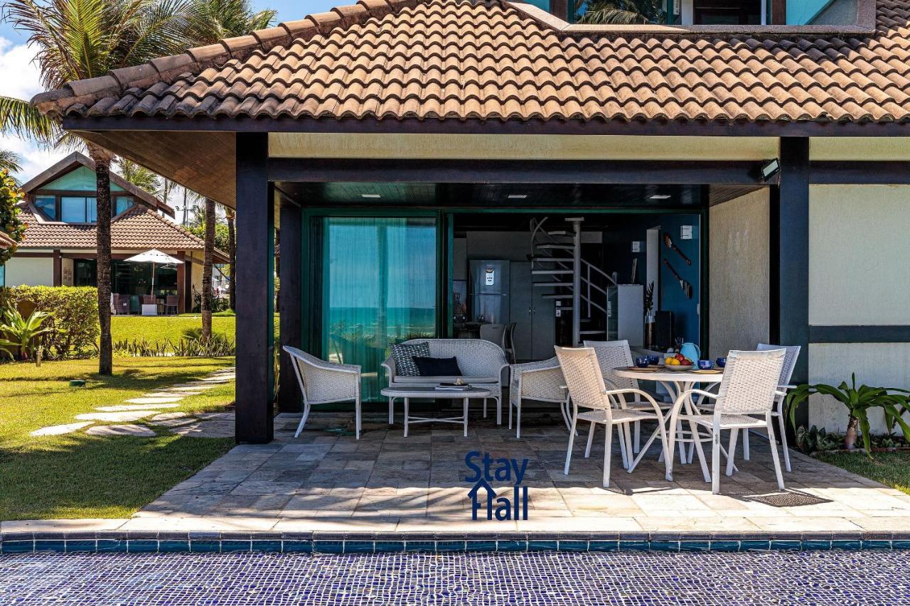 Bangalo 4Qts-Beira-Mar Com Cozinheira-Sh034 Villa Pôrto das Galinhas Eksteriør bilde
