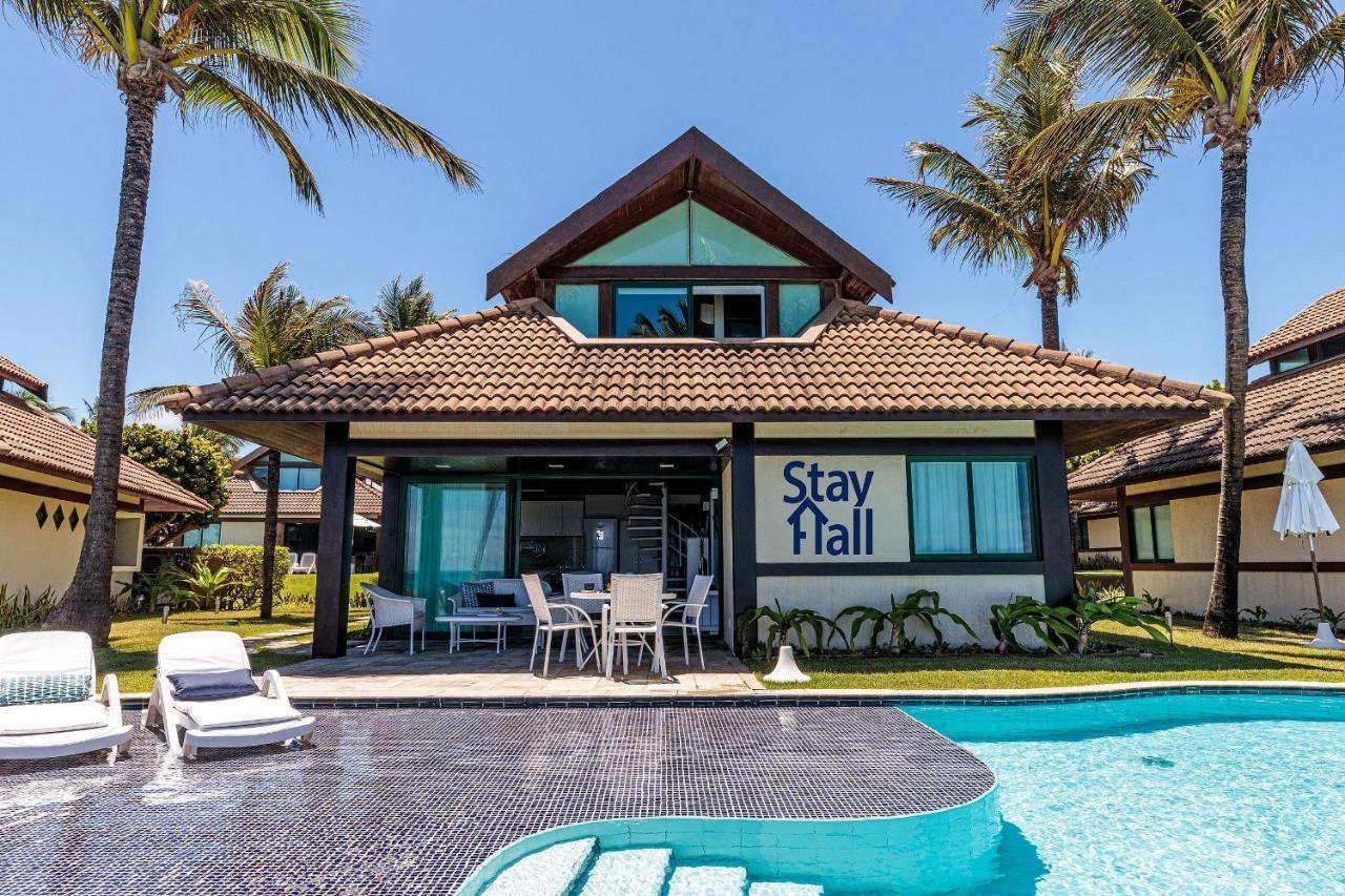 Bangalo 4Qts-Beira-Mar Com Cozinheira-Sh034 Villa Pôrto das Galinhas Eksteriør bilde